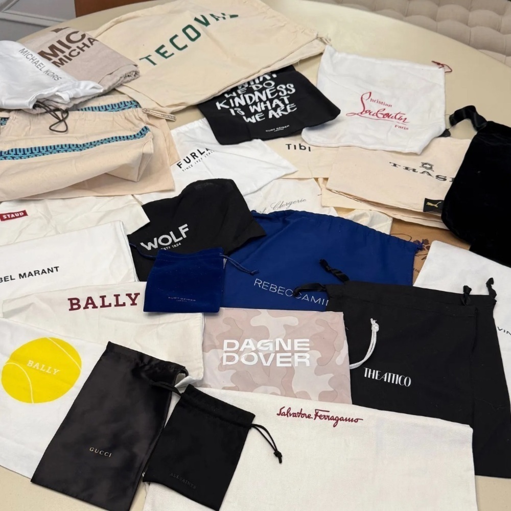 LOT of 40+ Authentic Luxury Dust Bags - Picture 1 of 7